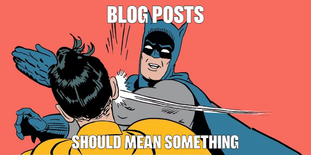 Batman Blog Post
